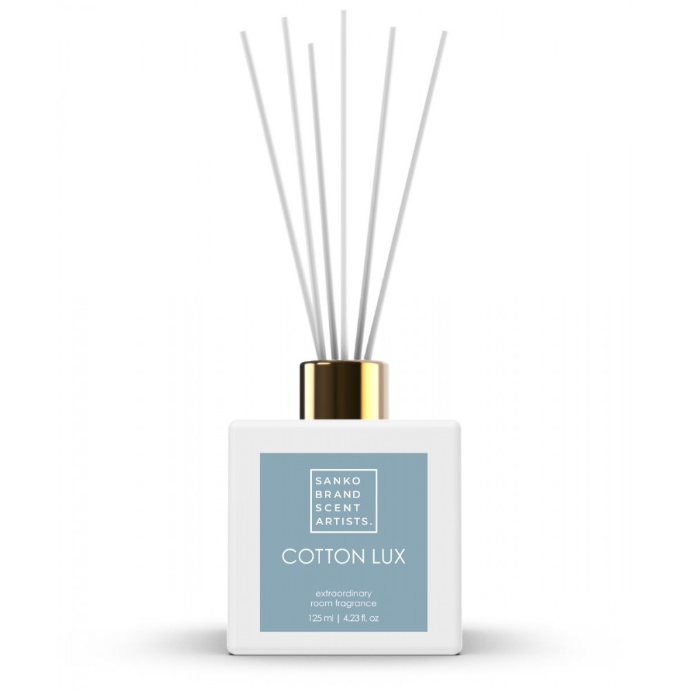 COTTON LUX αρωματικό χώρου με στικς 125ml