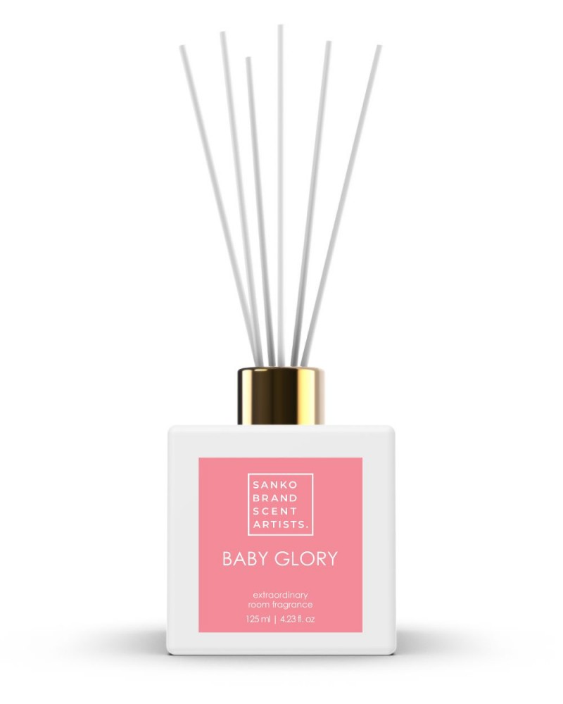 Αρωματικό χώρου με στικς Baby Glory 125ml