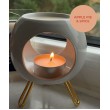 Δοχείο και κερί wax melt Apple Pie & Spice