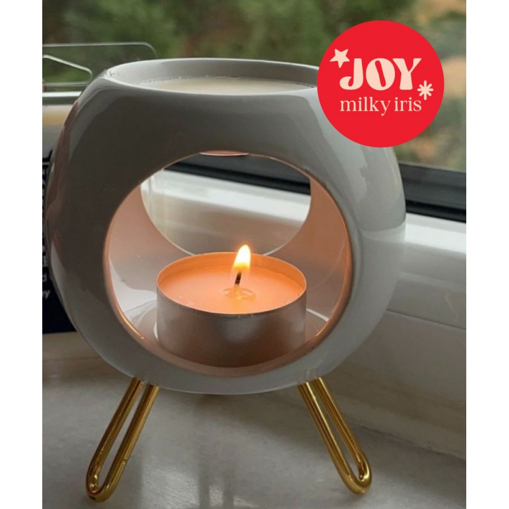 JOY Milky Iris Lunar diffuser + Wax Melt 