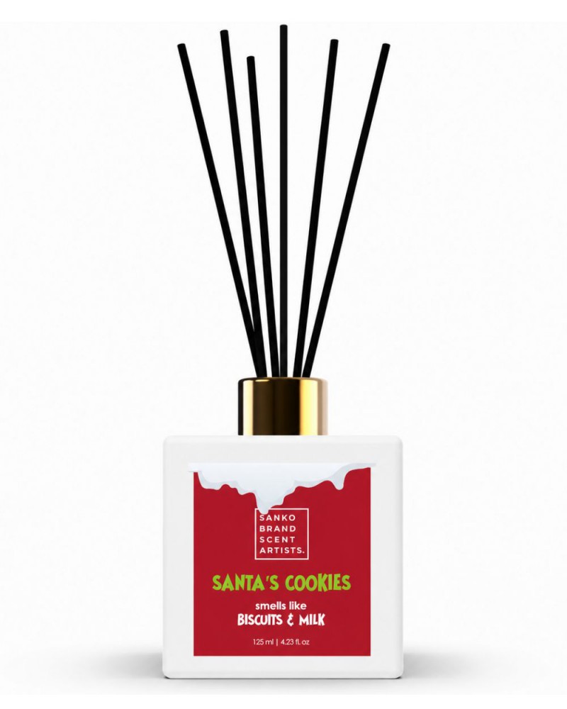 Αρωματικό χώρου με στικς Santa's Cookies 125ml