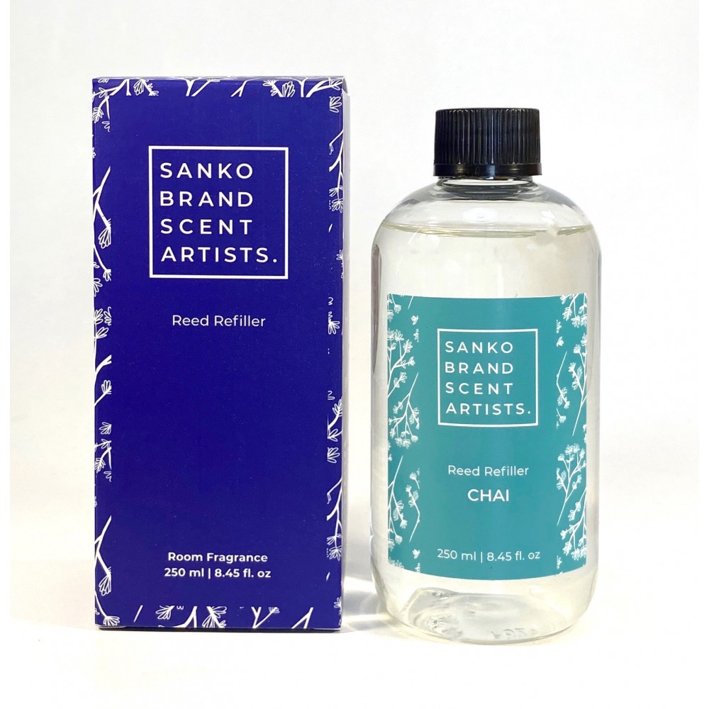 Ανταλλακτικό Αρωματικό Χώρου με Στικς Reed Diffuser Chai 250 ml