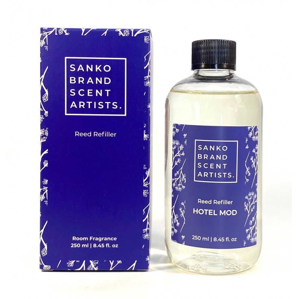 Ανταλλακτικό Αρωματικό Χώρου με Στικς Reed Diffuser Hotel Mod 250 ml