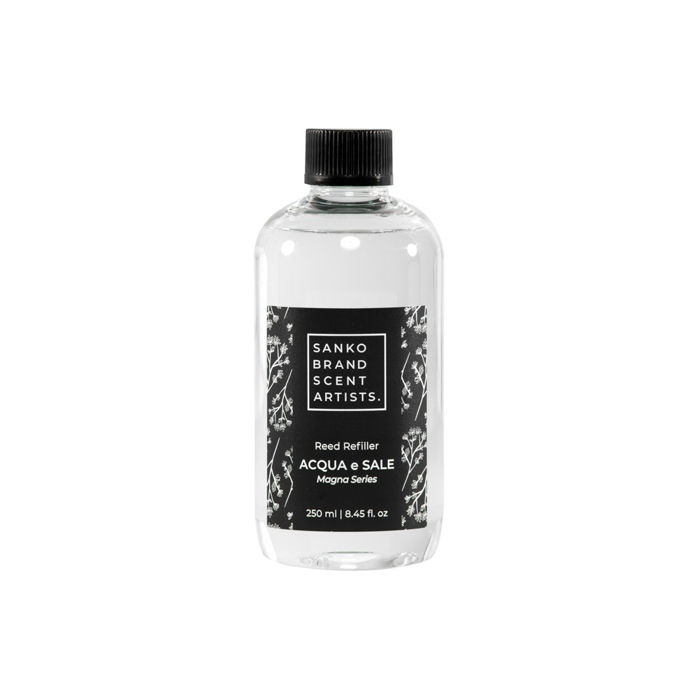 Ανταλλακτικό Αρωματικό Χώρου με Στικς Reed Diffuser Acqua e Sale 250 ml