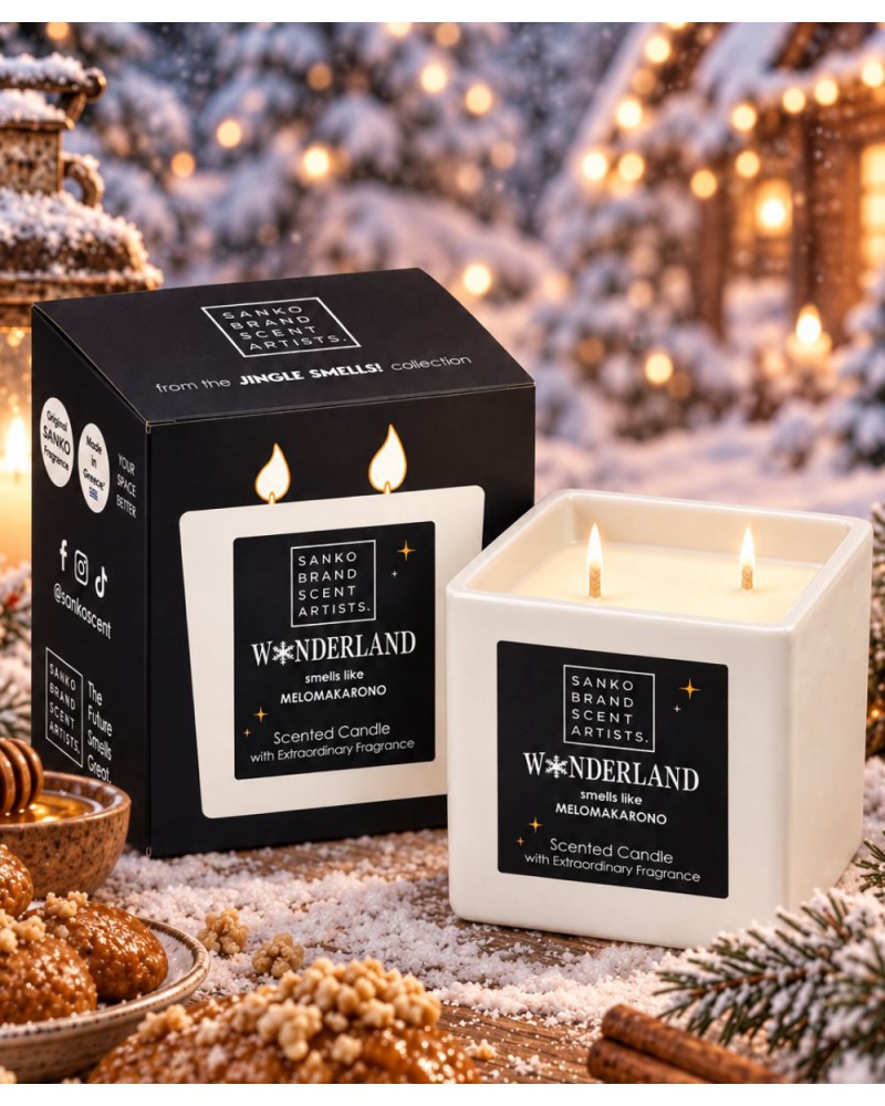 Αρωματικό κερί WONDERLAND MELOMAKARONO